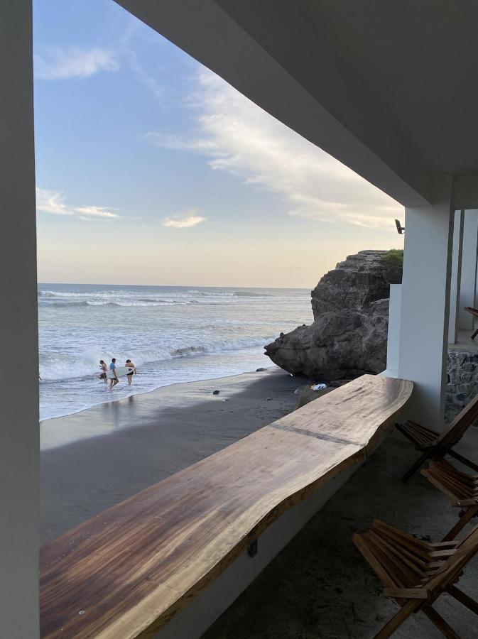 Laola Surf Camp El Sunzal Hotell La Libertad Eksteriør bilde