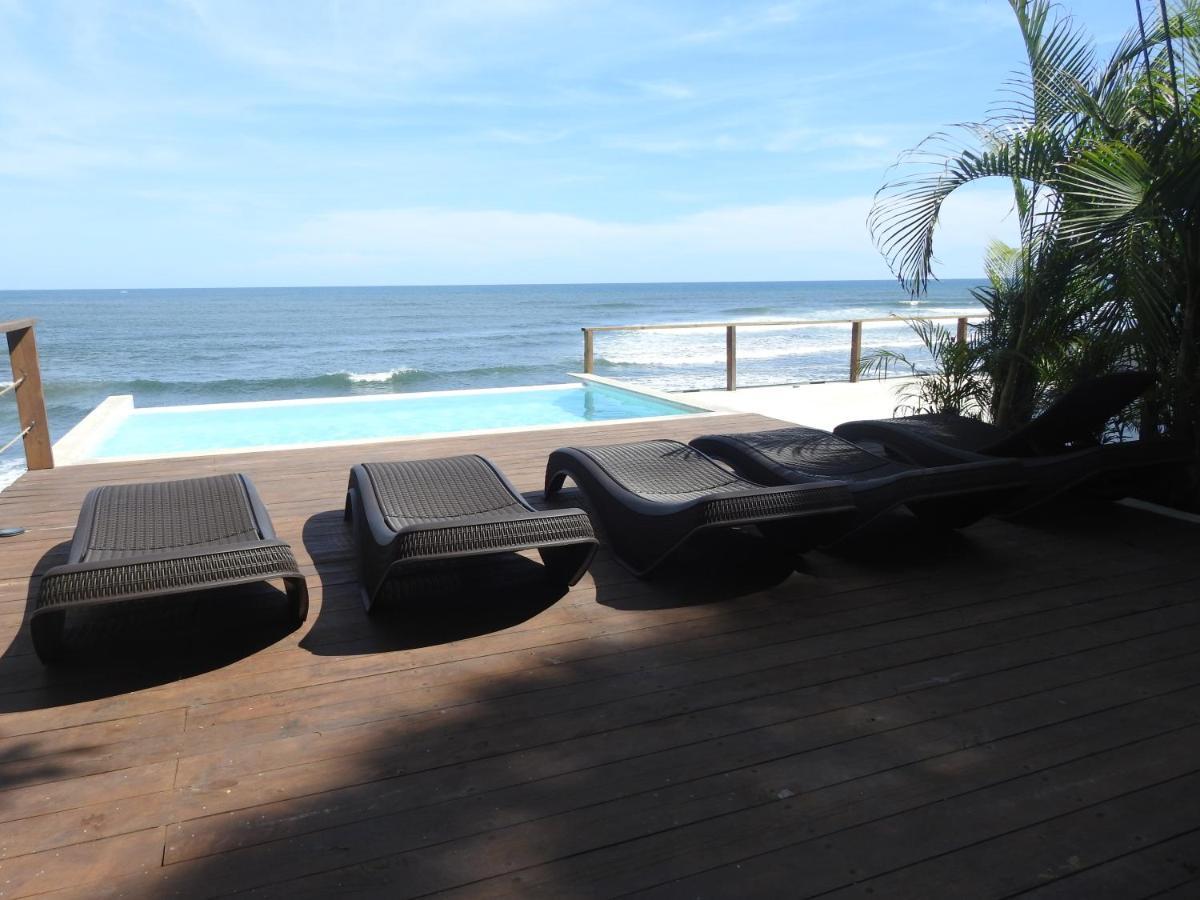 Laola Surf Camp El Sunzal Hotell La Libertad Eksteriør bilde